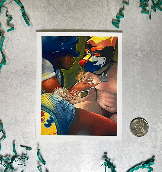 The Sun & The Moon Postcard